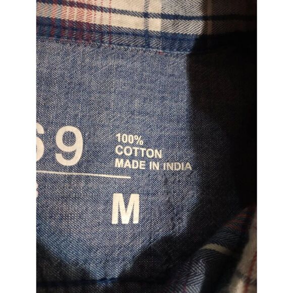 Gap Shirt Men's Medium Flannel Button Front Long Sleeve - Picture 6 of 8